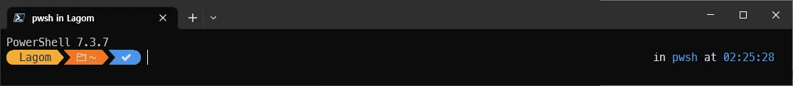 'Oh My Posh'가 적용된 PowerShell