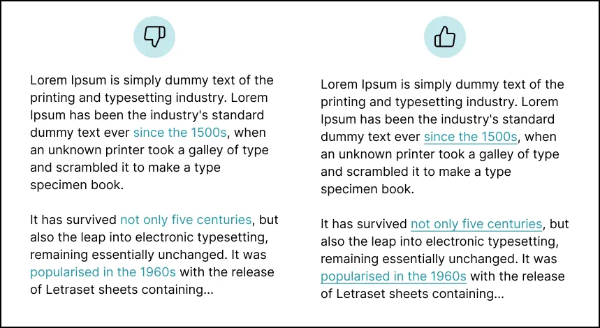 링크에 밑줄 긋기